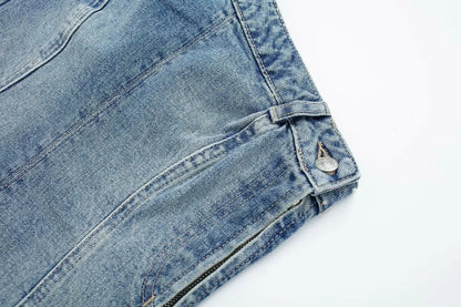 Denim Bustier Top