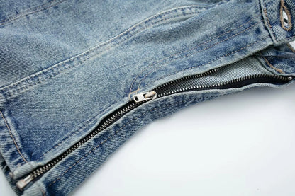 Denim Bustier Top