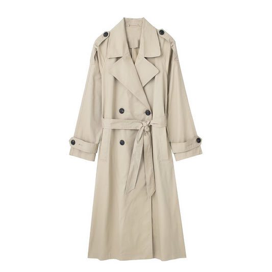 Beiger Trenchcoat